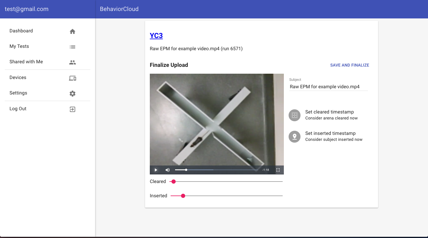 Calibrate video
