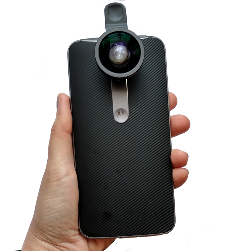 Smartphone wide angle lens